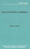 Essays in the history of religions /