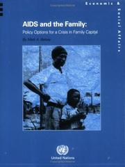 AIDS and the family : policy options for a crisis in family capital /