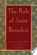 The rule of St. Benedict /