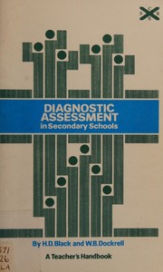 Diagnostic assessment in secondary schools : a teacher's handbook /