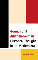 German and Austrian-German historical thought in the modern era /