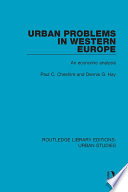 Urban problems in Western Europe : an economic analysis /