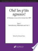 Ohé! les p'tits agneaux! : a Parisian revue de fin d'année for 1857 /