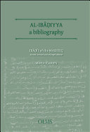Al-Ibāḍiyya : a bibliography /