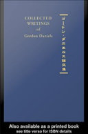 Collected writings of Gordon Daniels