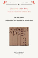 Chen Cheng (1365-1457) : ambassadeur des premiers empereurs Ming /