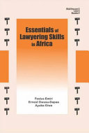 Essentials of lawyering skills in Africa /