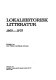 Lokalhistorisk litteratur, 1969-1979 /