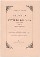 Cronaca dei fatti di Toscana, 1845-1849 /