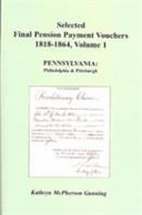 Selected final pension payment vouchers, 1818-1864