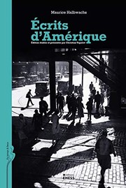 Écrits d'Amérique /