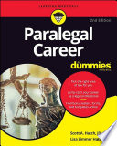 Paralegal Career For Dummies, 2nd Edition /