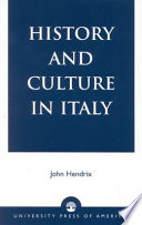 History and culture in Italy /