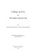 College as it is, or, The collegian's manual in 1853 /