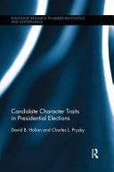 Candidate character traits in presidential elections /