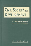 Civil society  development : a critical exploration /