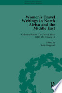 Women's travel writings in North Africa and the Middle East