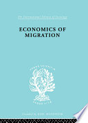 Economics of migration /