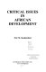 Critical issues in African development /