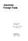 Japanese foreign trade;