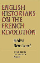 English historians on the French Revolution