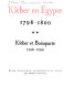 Kle��ber en Egypte, 1798-1800 /