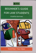 Beginner's guide for law students /