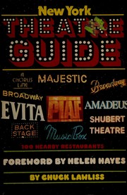 New York theatre guide /