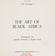 The art of Black Africa /