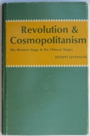 Revolution and cosmopolitanism: the Western stage and the Chinese stages