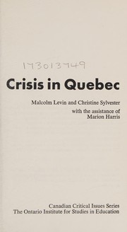 Crisis in Quebec
