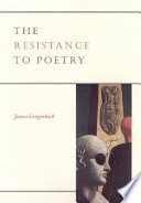 The resistance to poetry /