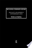 Beyond common sense : sexuality and gender in contemporary Japan /