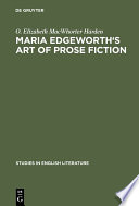 Maria Edgeworth's Art of prose fiction /