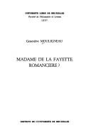 Madame de La Fayette, romancière? /