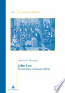 John Law : économiste et homme d'état /