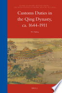 Customs Duties in the Qing Dynasty, ca. 1644-1911