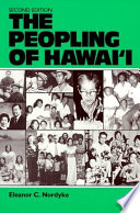 The peopling of Hawai�i /