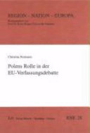 Polens Rolle in der EU-Verfassungsdebatte /