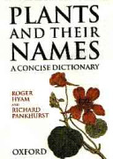 Plants and their names : a concise dictionary  /