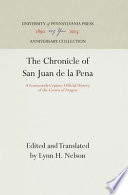 The chronicle of San Juan de la Pe�na : a fourteenth-century official history of the crown of Aragon /