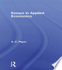 Essays in applied economics /