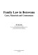 Family law in Botswana : case, materials, and commentary /