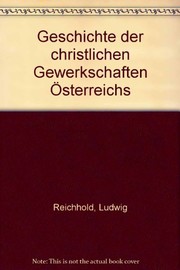 Geschichte der christlichen Gewerkschaften �Osterreichs /