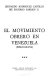El movimiento obrero en Venezuela : bibliografia /