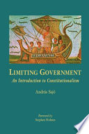 Limiting government : an introduction to constitutionalism /