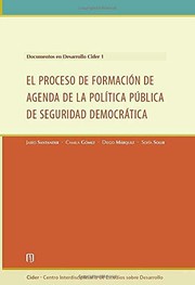 El proceso de formación de agenda de la política pública de seguridad democrática /