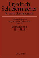 Briefwechsel 1811-1813 (Briefe 3561-3930) /