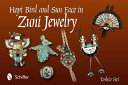 Hopi bird & sun face in Zuni jewelry /