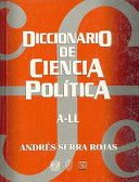 Diccionario de ciencia política /